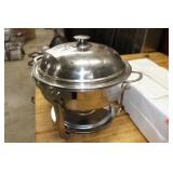 Circular Chaffing Dish  14in Diameter 8in Tall