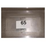 Plastic Tub w/Lid 16in/9in/12in