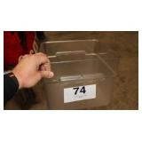Plastic Tub 11in/11in/8in