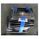 Stainless Steel Pan Lids x15 13in/10.5in/0in
