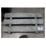 Dunnage Rack 40in/6in/22in