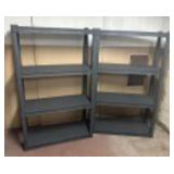 Sterilite Plastic Shelves