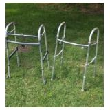 Two Aluminum Walkers