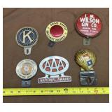 Various Toppers for License Plates