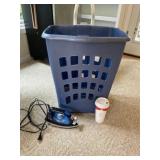 Hamilton Beach Iron and Laundry Basket
