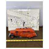 Marx brand Philips 66 Piggy Bank has Truck with