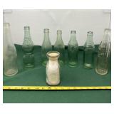 Coca-Cola, Milk Jar, Meadow Gold Bottles