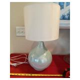 Glass Steianhafels Lamp with Shade