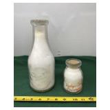 Purity One Quart Milk Jar and Badger Farms