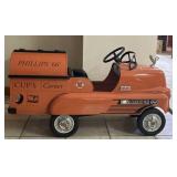 Restored Phillips 66 GMC Cabover Peddle Car