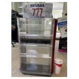 Swivel Plastic Showcase with License Plates