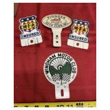 Windham, Pioneer, and More License Plate Toppers
