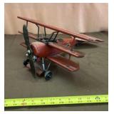 Metal Fokker Dr.I Triplane Model Inspired by the