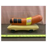Vintage Plastic Oscar Mayer Wienermobile Coin