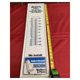 Walker Muffler & Pipe Metal Thermometer.