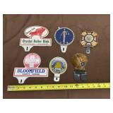 Vintage License Plate Toppers