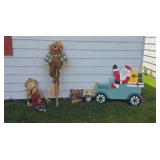 Lawn Decorations Halloween and Christmas