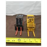 Toyota & Caterpillar Model Toy Forklifts