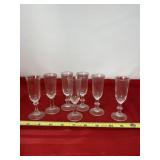 Long Stem Shot Glasses.