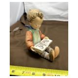 Goebel Hummel "Bookworm" Boy Bookend Figurine,