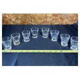 1930ï¿½s Clear Japan Bar Ware Glasses