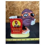 1987 California Raisins Piggy Bank