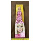 Mattel Barbie Doll in a Pink Floral Chic Dress
