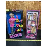 Barbie Rockers with Bathing Suit Barbie 1986 and