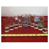 4 Inch Tall Shot Glasses with Various
