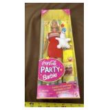 1998 Mattel Coca-Cola Party Barbie Special