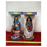 Peruvian and Native American Barbies