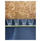 Calvert A shot glasses.