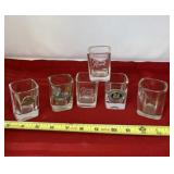 Square Shot Glasses.