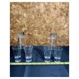 Red Stag Flared Shot Glasses