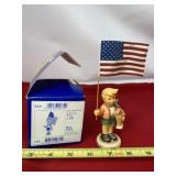 2003 Goebel Germany Little Flag Bearer Figurine