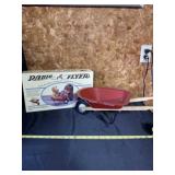 Little Red Wheelbarrow Toy