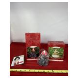Hallmark Keepsake 1997 & 2000 Barbie Ornaments.
