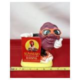 1987 California Raisins Coin Bank