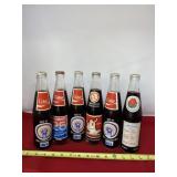 1983 Big 10 Fighting Illini Coke Botles
