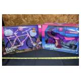 1996 & 1997 Barbie Hot Stylin Motorcycle and