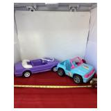 Barbie Mustang Convertible and 4x4