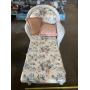 White Wicker Chaise Lounge