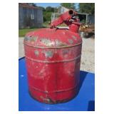 5 Gallon Safety Gas Can Comes with a Gallon of