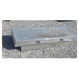 60 " Aluminum Truck Tool Box Dented on One Side