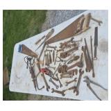 Old Wrenches Carpenters Tools