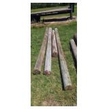 Selling by the Pole 4 Power Poles 10 and 15 ft