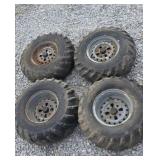 Set of 4 ATV Tires