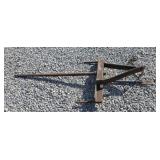 Bucket Mount 45 Inch Hay Spear