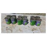 12 cans of Lawn-Boy two-cycle oil