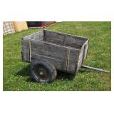 3 ft by 4 ft homemade lawn cart